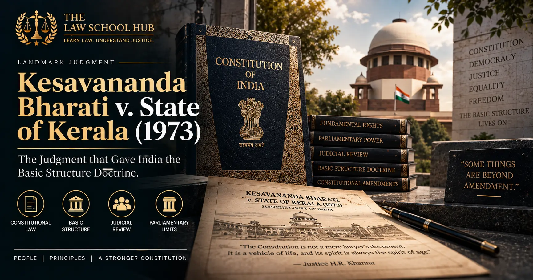 Kesavananda Bharati v. State of Kerala (1973): The Most Important Constitutional Case India Has Ever Seen