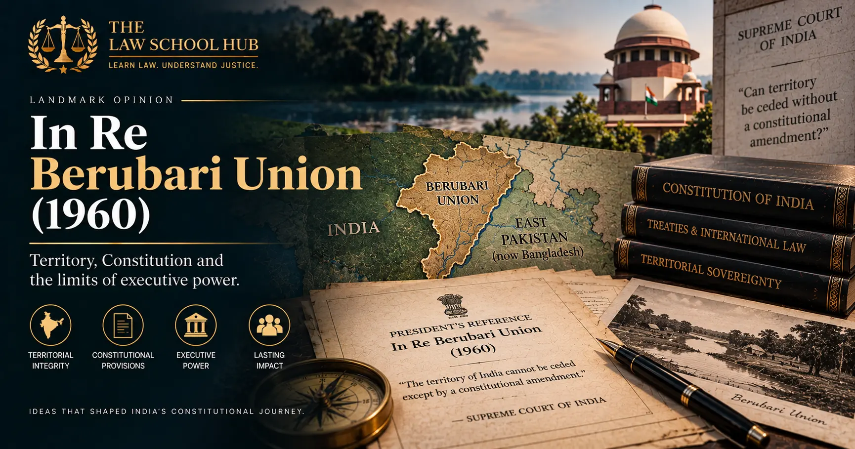 In Re Berubari Union (1960): Can India Give Away Its Territory? The Supreme Court's Historic Answer 4 In Re Berubari Union (1960): Can India Give Away Its Territory? The Supreme Court’s Historic Answer