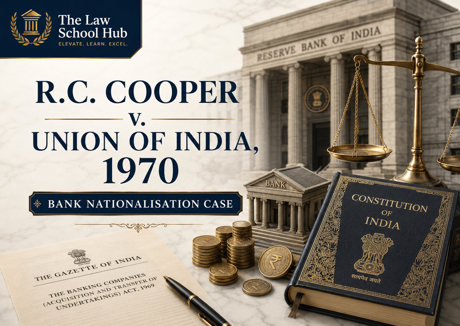 R.C. Cooper v. Union of India (1970): The Bank Nationalisation Case That Shook India’s Economic Constitution