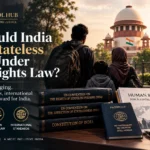 India handling stateless persons under human rights law and international legal standards