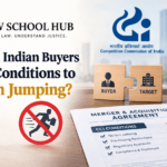 Indian buyers drafting CCI conditions in a merger agreement to avoid gun jumping during an acquisition