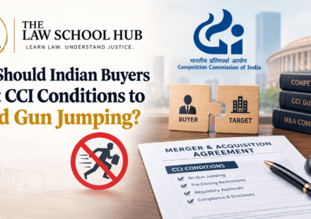 Indian buyers drafting CCI conditions in a merger agreement to avoid gun jumping during an acquisition