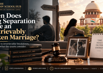 Long separation as evidence of an irretrievably broken marriage under Indian divorce law