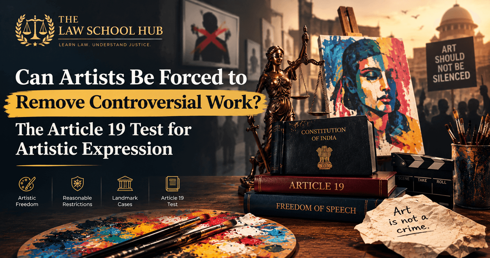Can Artists Be Forced to Remove Controversial Work? The Article 19 Test for Artistic Expression. 3 Can Artists Be Forced to Remove Controversial Work? The Article 19 Test for Artistic Expression.