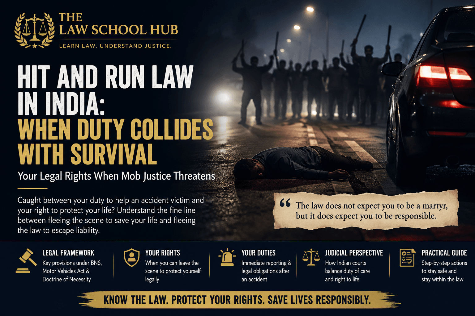 The "Hit-and-Run" Dilemma: What the Law Expects You to Do When Stopping Might Get You Lynched. 4 The “Hit-and-Run” Dilemma: What the Law Expects You to Do When Stopping Might Get You Lynched.