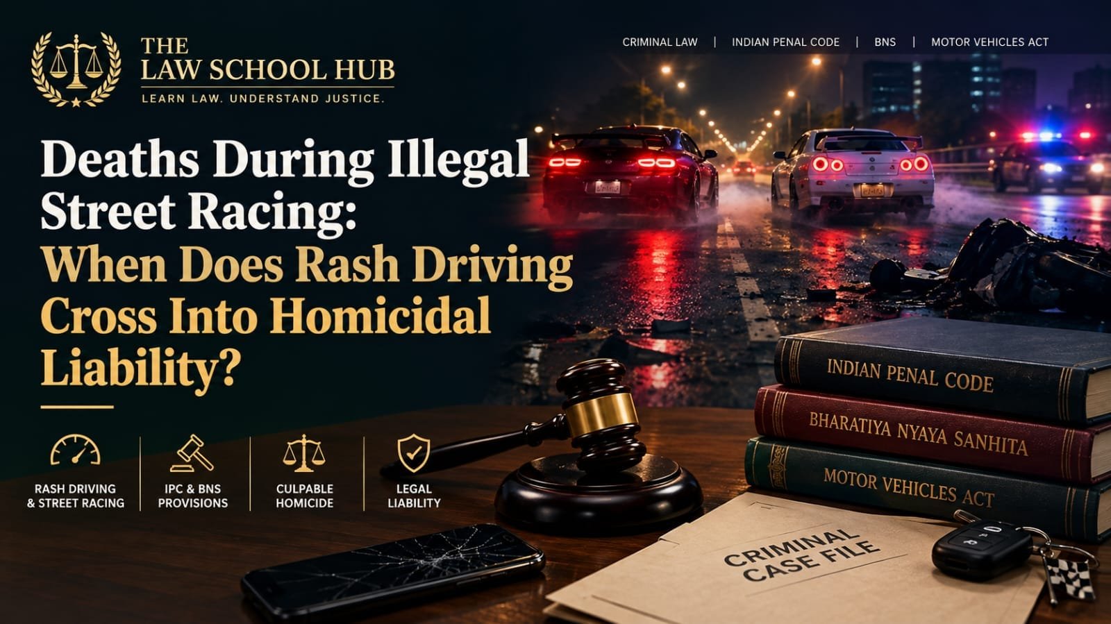 Deaths During Illegal Street Racing: When Does Rash Driving Cross Into Homicidal Liability?