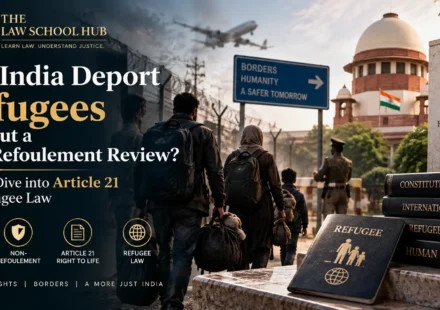 India deporting refugees without non-refoulement review under Article 21 and refugee law
